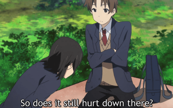 Women will never understand our pain.