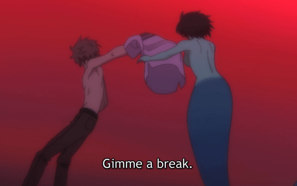 Good to know Ryousuke has some chivalry.