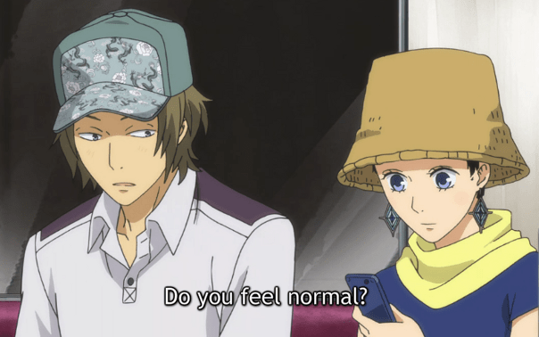 Because you're wearing a basket on your head. Just thought you should know.