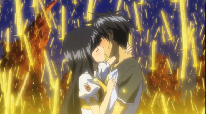 Ena just kind of came out of nowehere, but she is a full fledged harem member now. Ena just kind of came out of nowehere, but she is a full fledged harem member now.