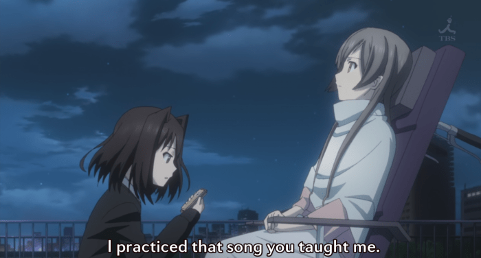 I will heal you... WITH THE POWER OF MUSIC! Maria Von Trapp would be proud.