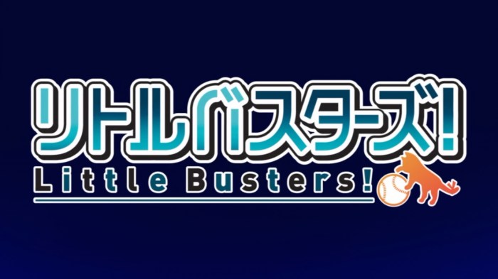 Little Busters Title Card