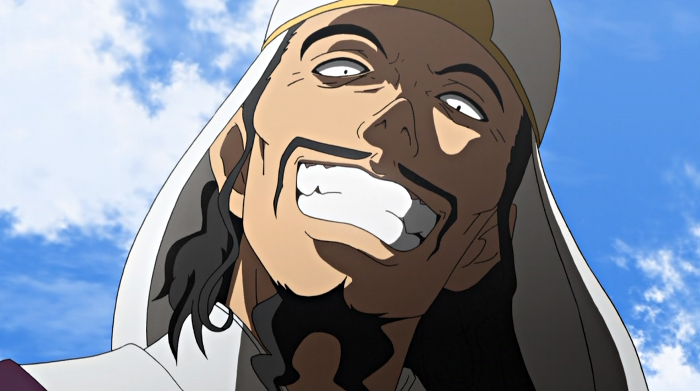 That my friends is what you call an evil bastard grin.