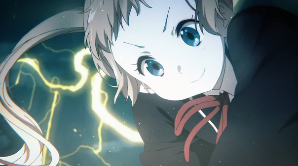 Those weights or whatever on her twintails must hurt Those weights or whatever on her twintails must hurt