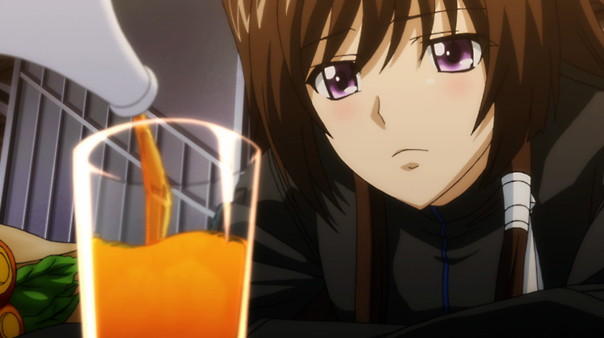 I'll take an orange juice on the rocks I'll take an orange juice on the rocks