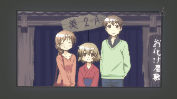 Yuno's dad is like twice her size.