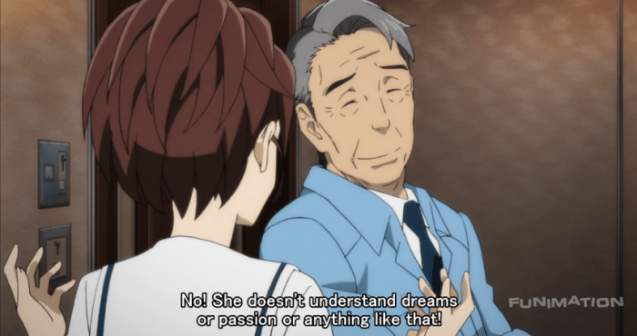 This has to be the most hotblooded rendition of "Parent's Just Don't Understand" ever.