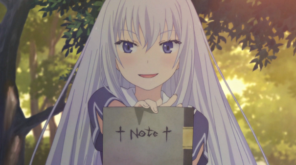 That moment when you realize she has your Chuunibyo notebook.