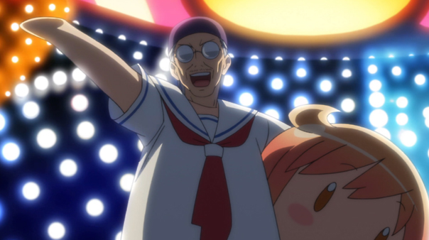 Grandpa certainly is devoted