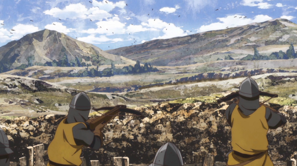 Funny how the archers in front never fire.