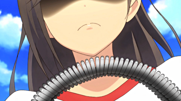 I wonder who it was that stole Tsukiko's expression...