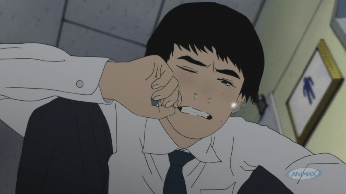 Boys don't cry. Men do.