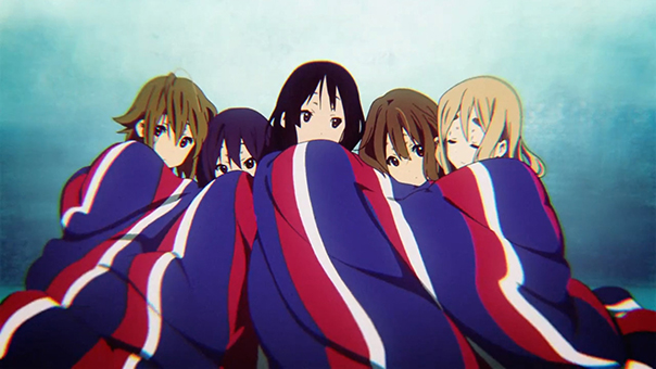 Nothing more subtle than wrapping everyone in Union Jacks