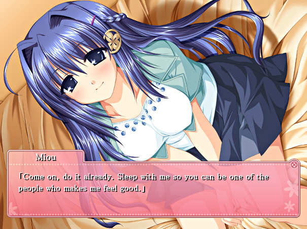 Check your savior complex at the door, it won't work on her.