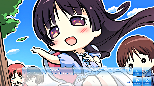 Alas, Kotori has no time for love as she has already fallen in love with the sky!