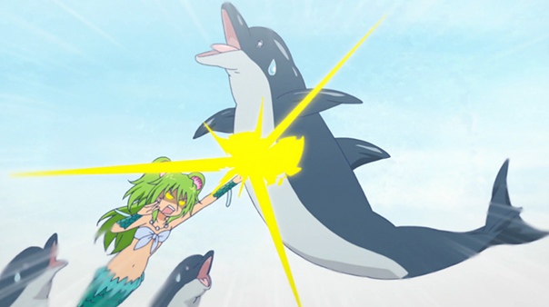 Who doesn't want to punch a dolphin