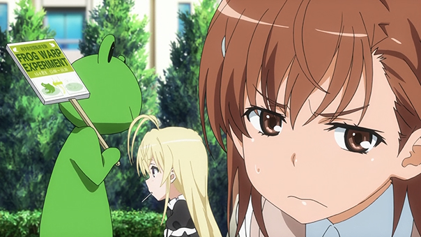 I think the real villains are the ones conducting "Frog Warp Experiments" I think the real villains are the ones conducting "Frog Warp Experiments"