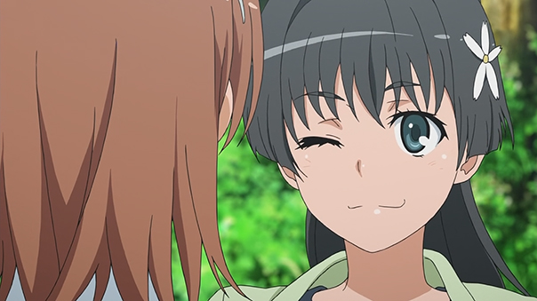 Saten is pretty great this series. No snarky commentary here. Saten is pretty great this series. No snarky commentary here.