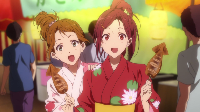 No Kyoto Animation anime is complete without some messy hair. Who the heck is the girl on the left?