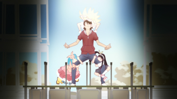 Sorry, but no amount of headbiting will change the fact that Touma has a bigger harem Sorry, but Touma still has the bigger haremSorry, but no amount of headbiting will change the fact that Touma has a bigger harem