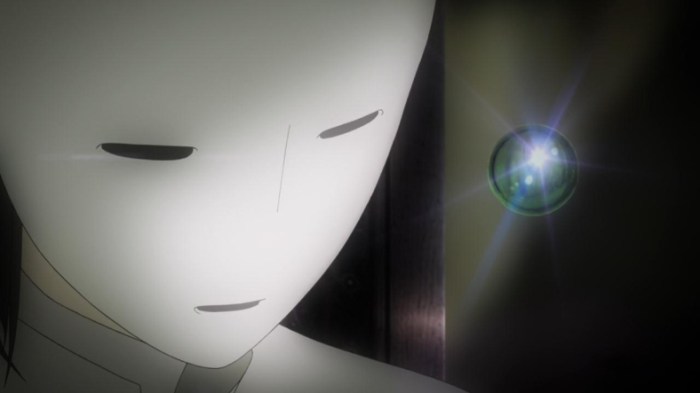 This was probably New World's high point - a magnificently twisted episode that proved why we found the show's weird social dystopia so fascinating, before it slid into sci-fi schlock utw_shinsekai_yori_-_10_h264-720p085780d8-mkv_snapshot_09-56_2012-12-07_11-12-44