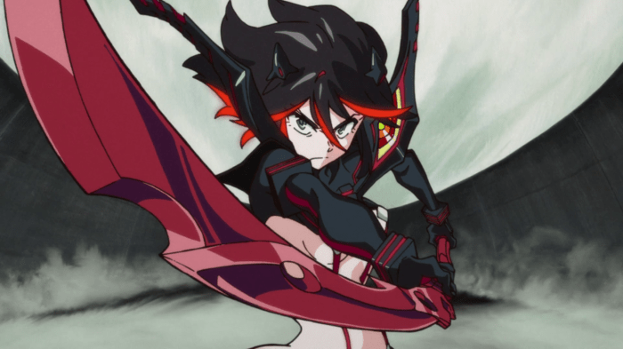 KLK was not only a visual revelation but proved anime has not forgotten how to do strong, willful female characters. Despite the copious T&A it's one of the most progressive shows of the year. vlcsnap-2013-10-17-19h22m36s67