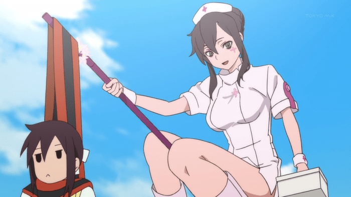 ... Wouldn't that strangle her?