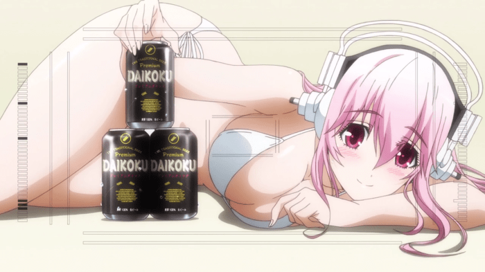 Sonico is so moe even the laws of anatomy do not apply to her.