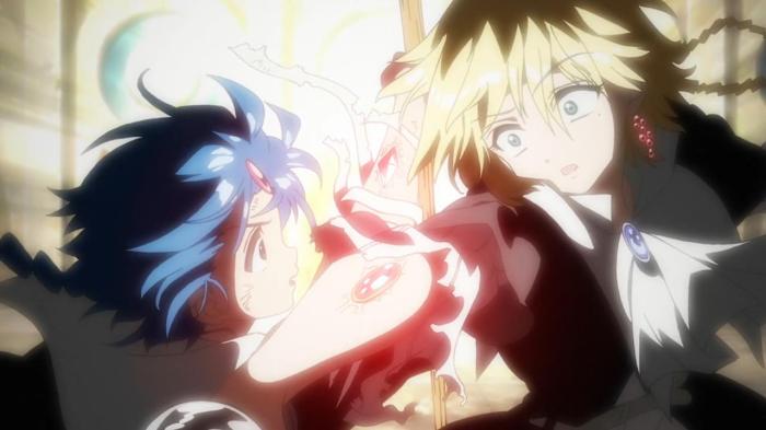"You show me yours and I'll show you mine" Magi2episode13_3