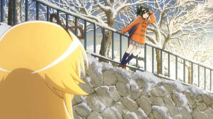 In before newspaper girl also has magic powers In before newspaper girl also has magic powers