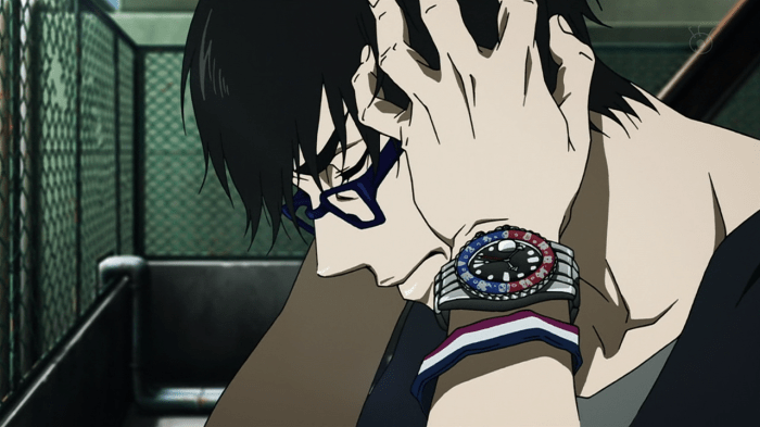 Augh, the anguish of wearing a brand-name watch! terror308