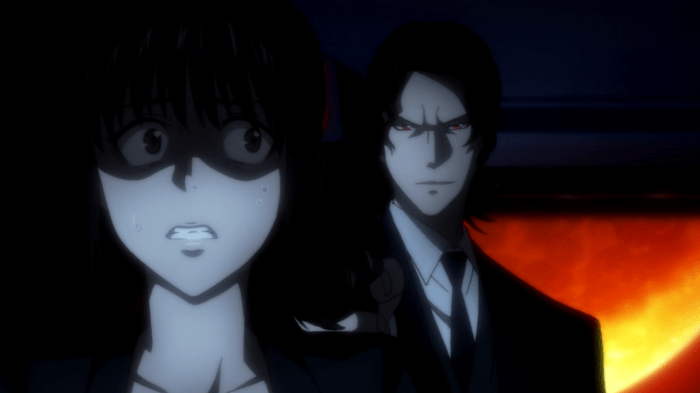 Psycho-Pass - Is that a completely harmless gun against my head or are you just happy to see me?