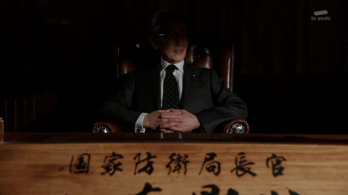 "Why yes, I /am/ a shady executive. What gave me away?" drive26_4