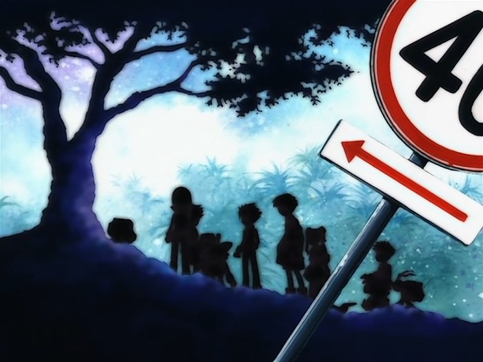 The randomly scattered 'real world' objects add to the delightful surrealism of the setting DA014