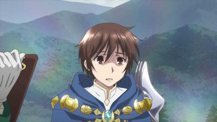 A distressed (but importantly, not tired or dishevelled) looking man in very gaudy dress