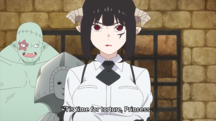 time for torture SHE SAID THE THING